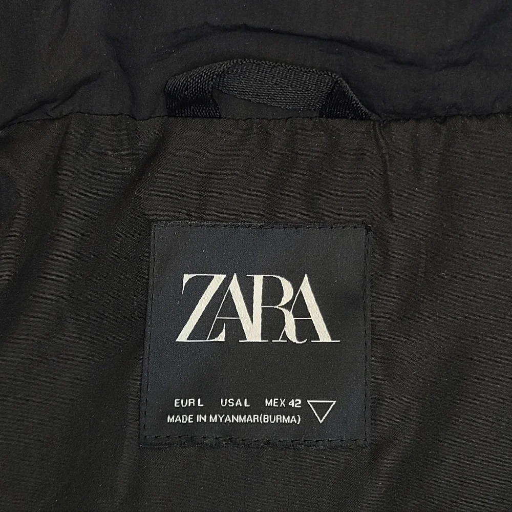 Zara DNWR Patterned Fleece Vest 4391/306/330 Large Oversized NWT - Picture 11 of 11